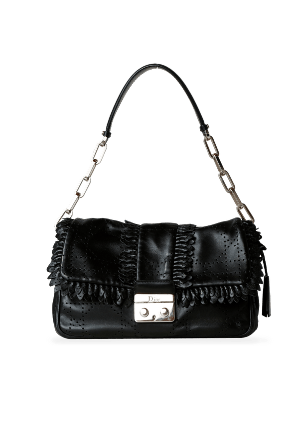 CANNAGE SHOULDER BAG CHRISTIAN DIOR PRETO ORIGINAL