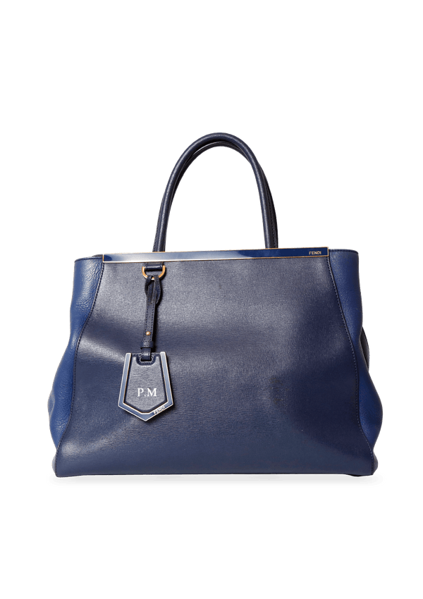2JOUR BAG FENDI AZUL ORIGINAL